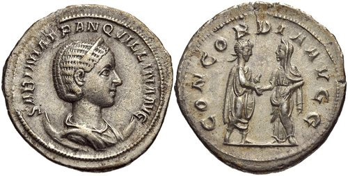 tranquillina roman coin antoninianus